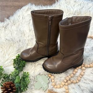 GAP Kids' Brown Zipper Boots